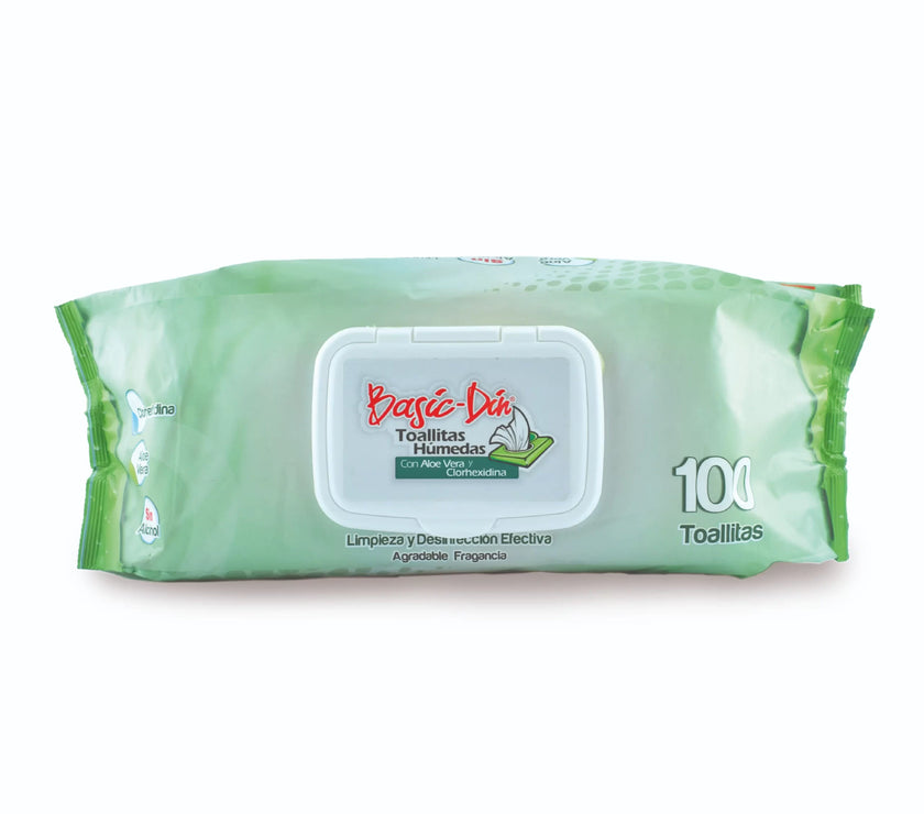 Basic-din toallitas x 100 toallitas