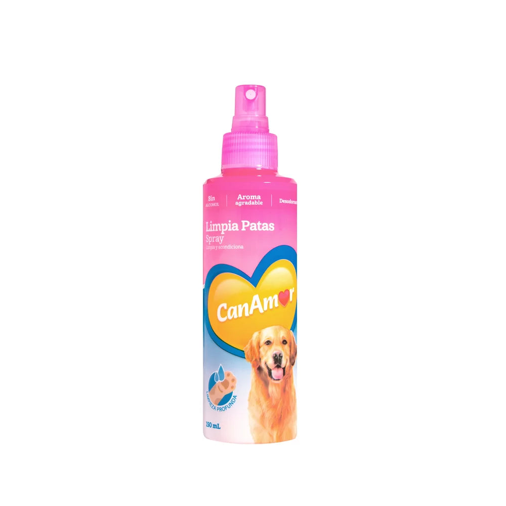 Spray Limpiapatas CanAmor x150Ml
