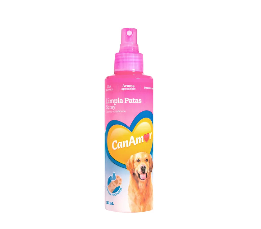 Spray Limpiapatas CanAmor x150Ml