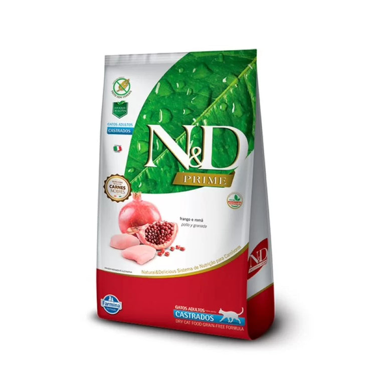 Nd Prime Feli Frango Adult Castr X 1.5 KG