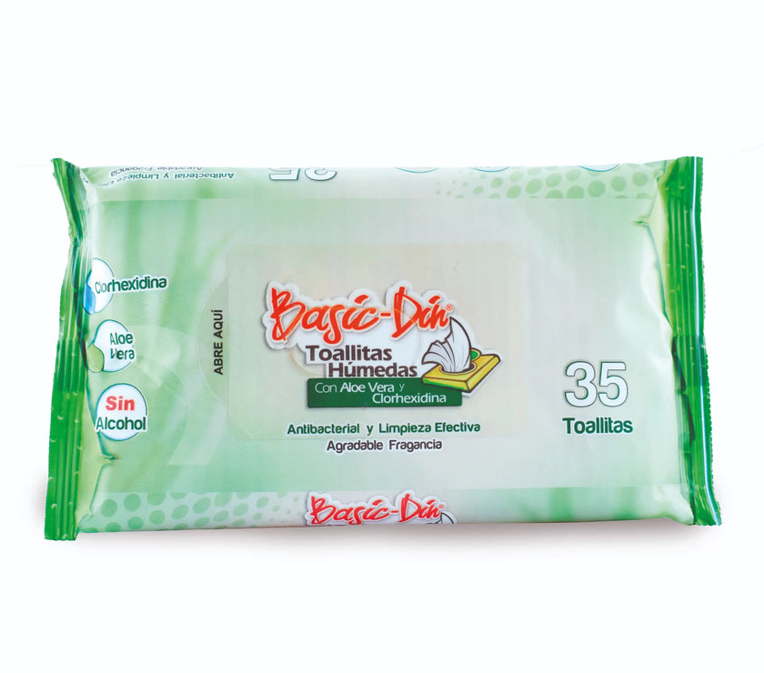 Basic-din toallitas x 35 toallitas
