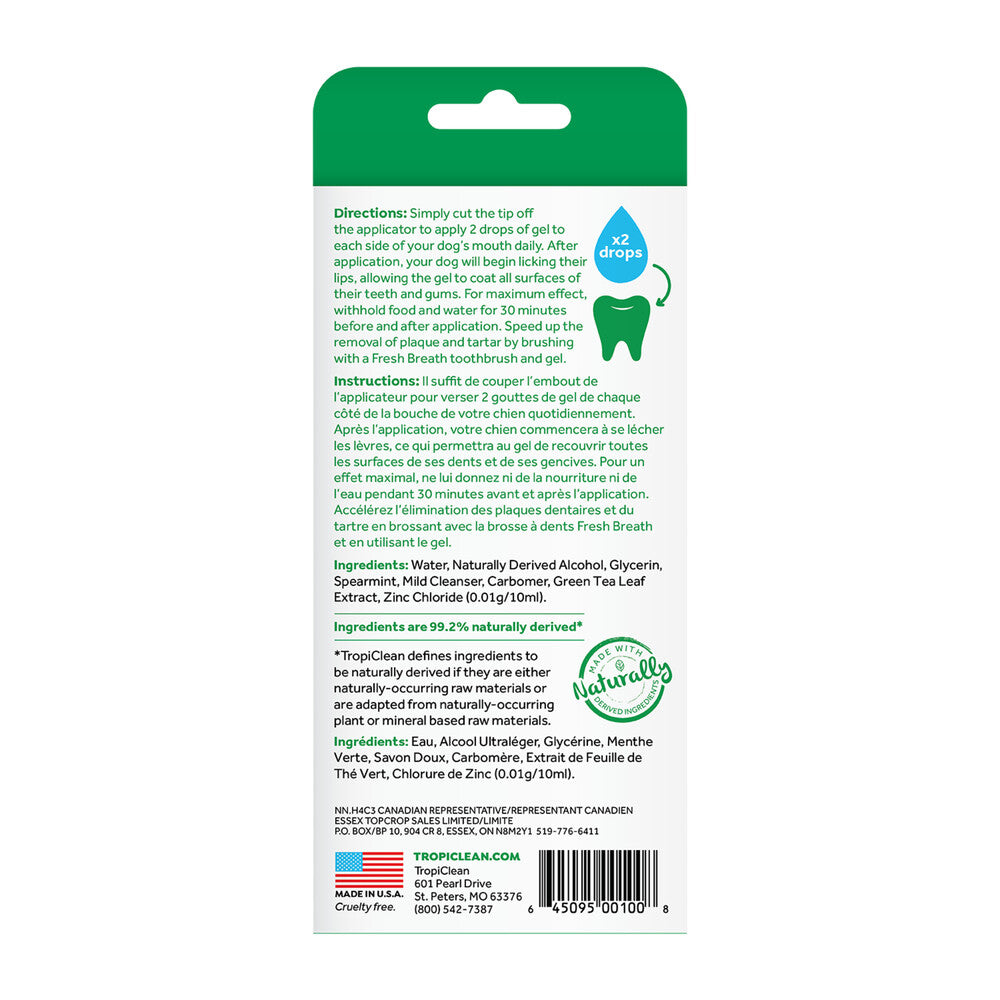 Tropiclean Gel 4OZ