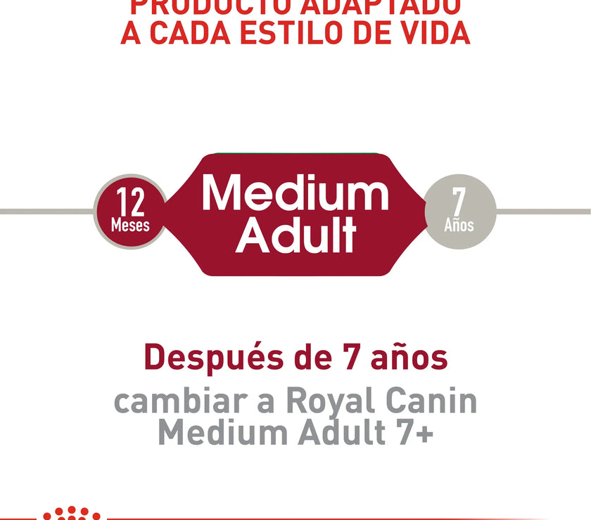 Alimento Royal Canin Shn Medium Adulto