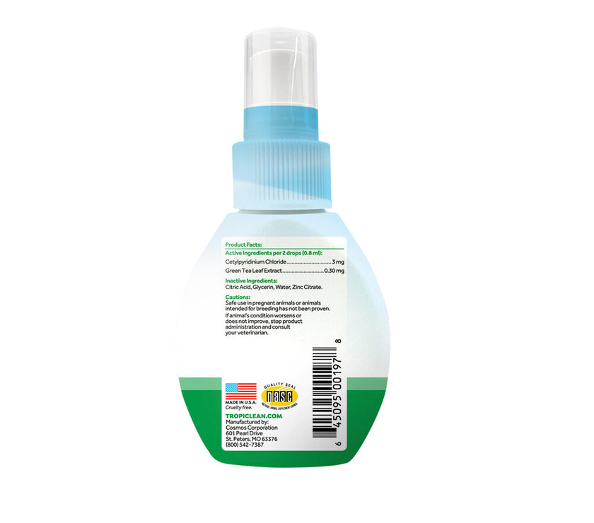 Tropiclean Gotas Aliento Fresco Perros