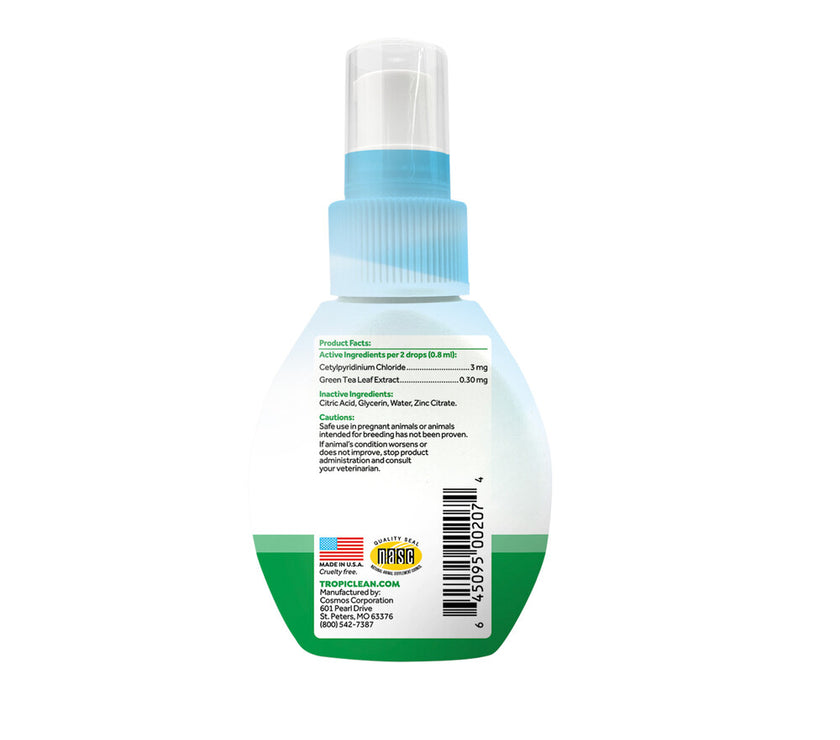 Tropiclean Gotas Aliento Fresco Gatos