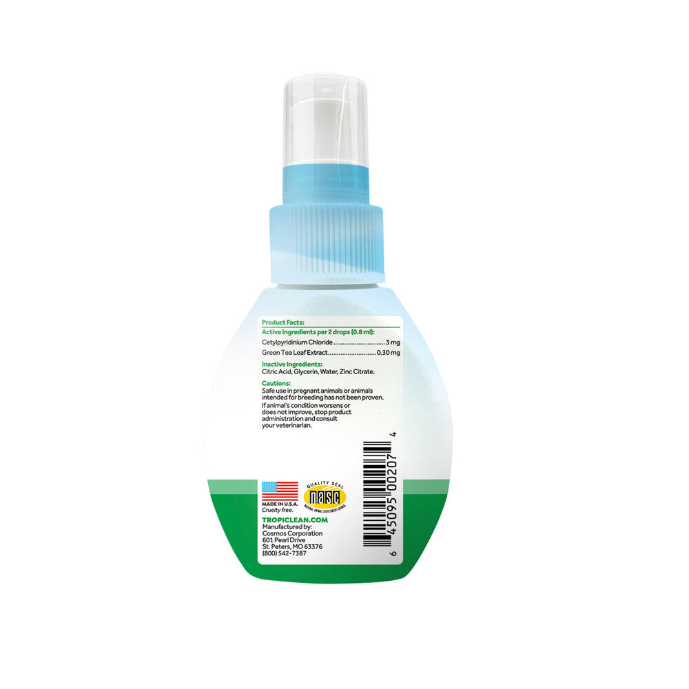 Tropiclean Gotas Aliento Fresco Gatos