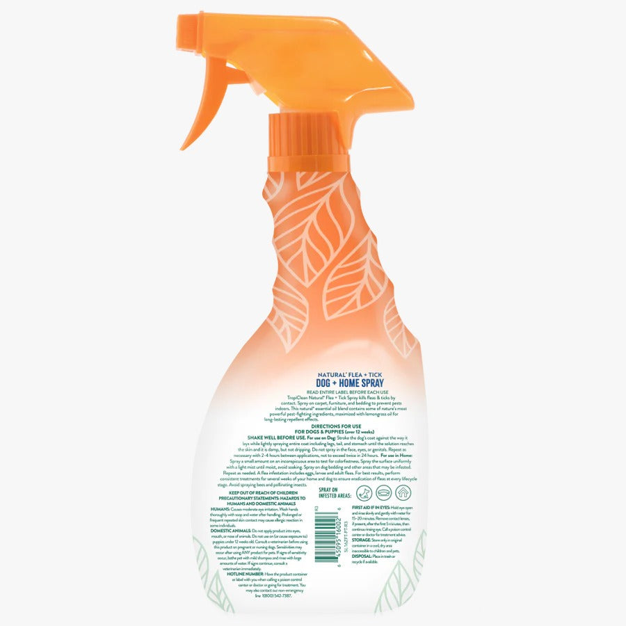Tropiclean Pulgas Y Garrapatas 16 Oz