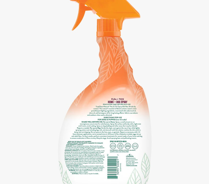 Tropiclean Pulgas Y Garrapatas 32 Oz