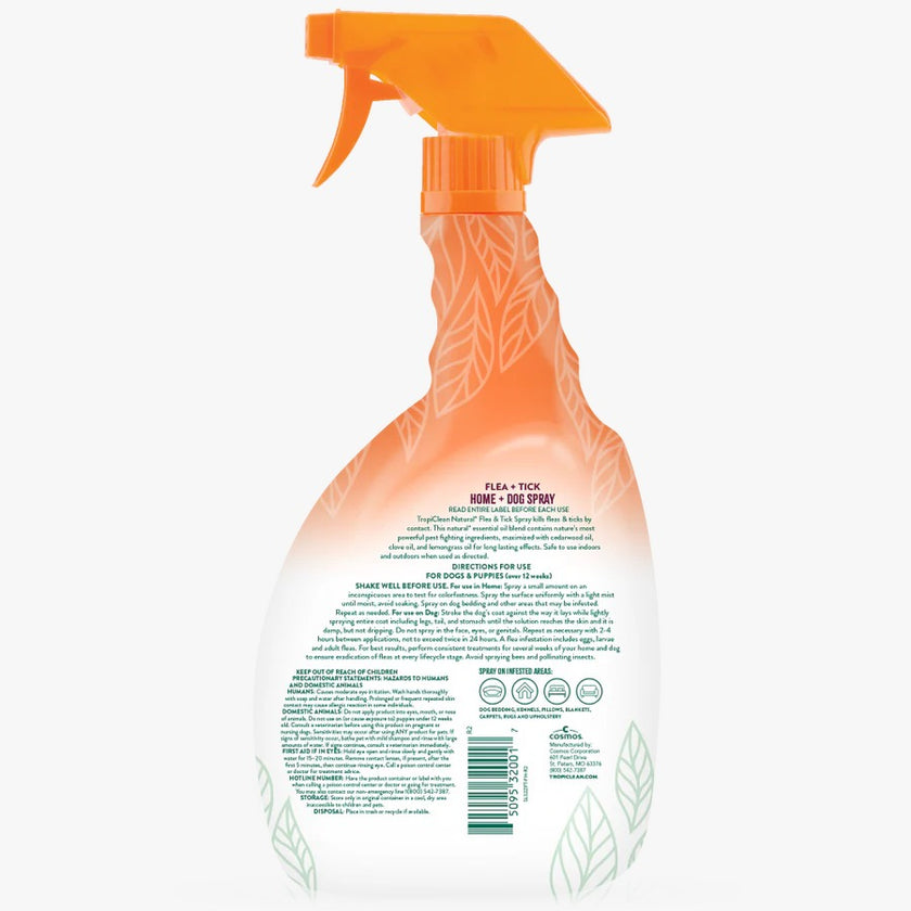 Tropiclean Pulgas Y Garrapatas 32 Oz