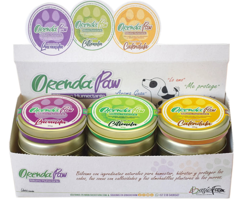 Orenda paw hidratante huellas x 35 GR