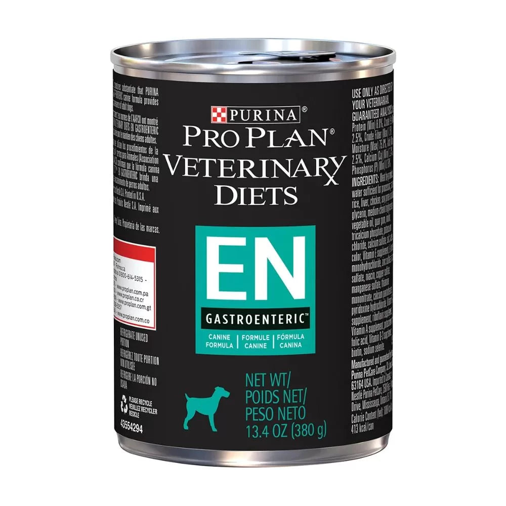 Comida Humeda Para Perro Pro Plan Veterinary Diets En Dietas Gastroentéricas x 379Gr