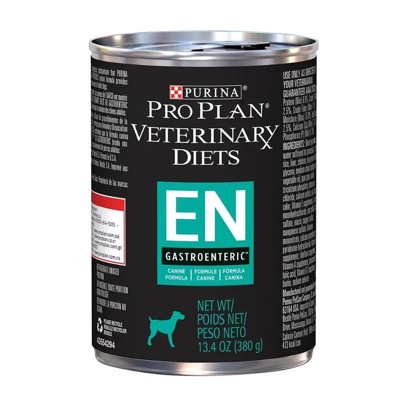 Comida Humeda Para Perro Pro Plan Veterinary Diets En Dietas Gastroentéricas x 379Gr