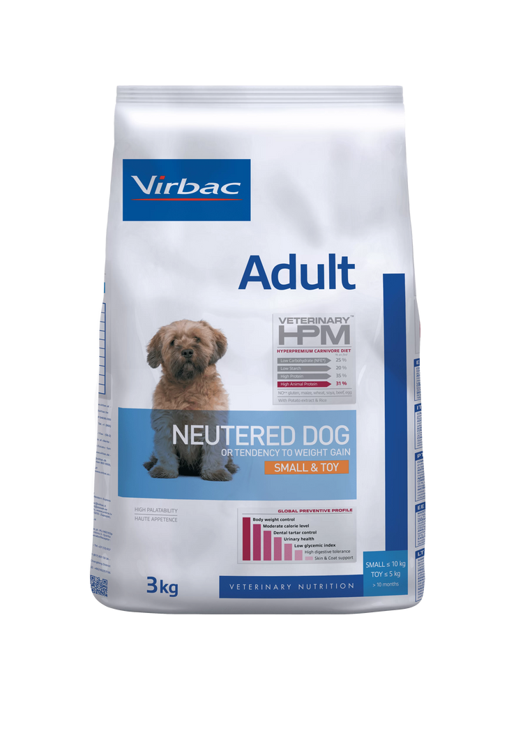 Virbac Adult Neutered Dog Small & Toy