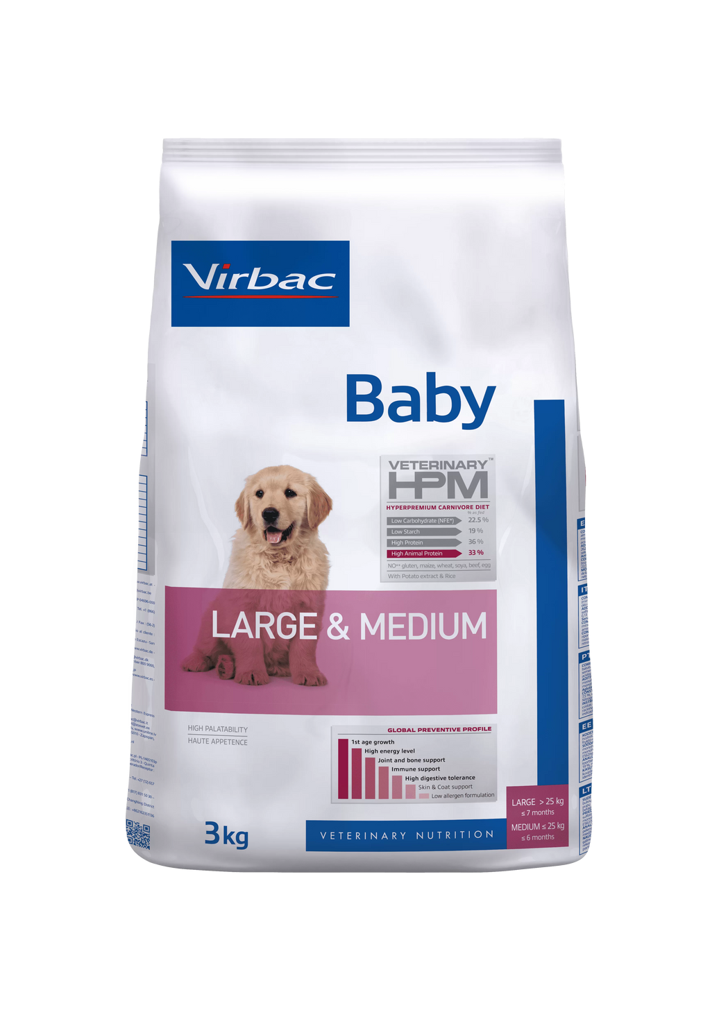 Virbac Baby Dog Large & Medium