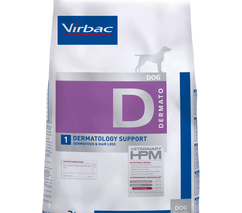 Virbac Dog  Dermatology Support