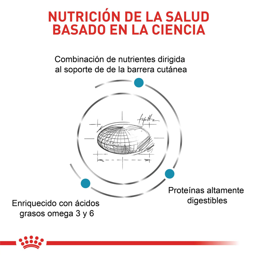 Alimento Royal Canin Vhn Skin Care Canino 2Kg