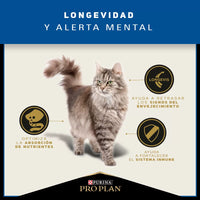 Comida Para Gatos Adultos 7+ Purina  Pro Plan X 3 KG