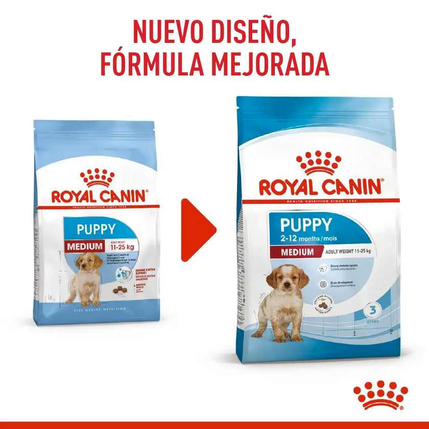 Alimento Royal Canin Shn Medium Puppy