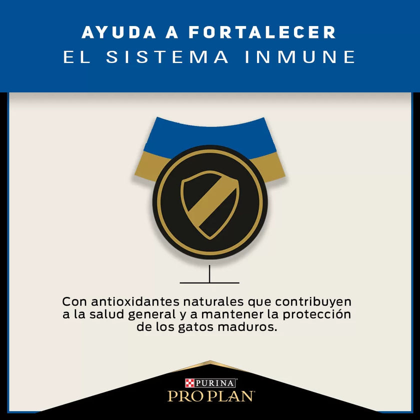 Comida Para Gatos Adultos 7+ Purina  Pro Plan X 3 KG