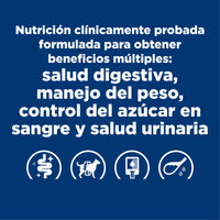 Hill's Prescription Diet w/d Comida Húmeda para Perro Manejo Peso/Glucosa 13 Oz (369g)