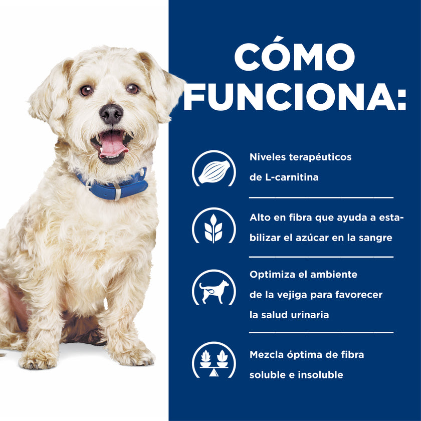 Hill's Prescription Diet w/d Comida Húmeda para Perro Manejo Peso/Glucosa 13 Oz (369g)