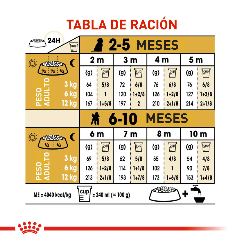 Alimento Royal Canin Bhn Poodle Puppy x 3 Kg