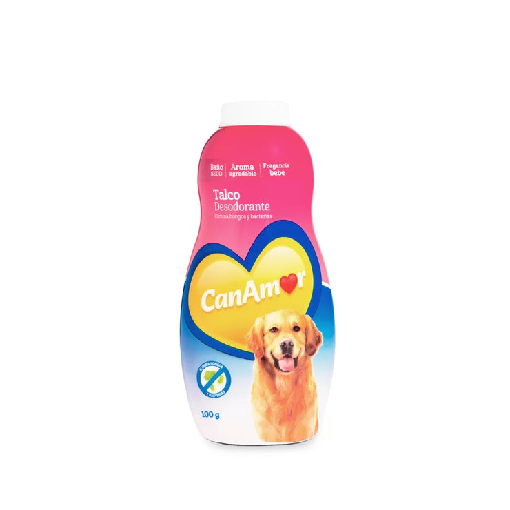 Talco CanAmor Desodorante 100Gr