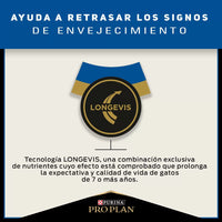 Comida Para Gatos Adultos 7+ Purina  Pro Plan X 3 KG