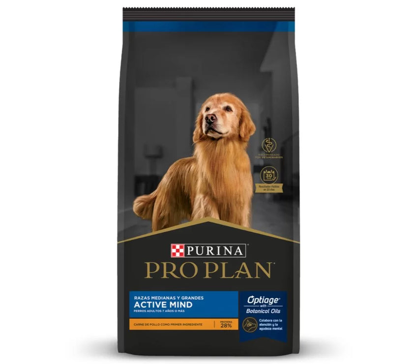 Comida Para Perros Adultos +7  Razas Medianas Purina Pro Plan