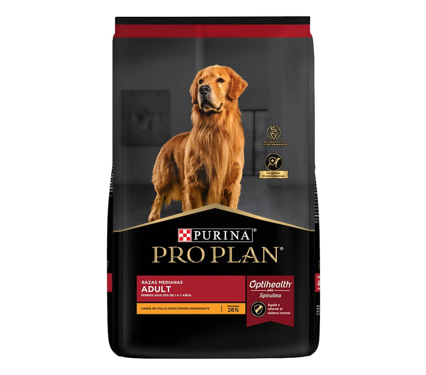 Comida Para Perros Adultos Razas Mediana Purina Pro Plan