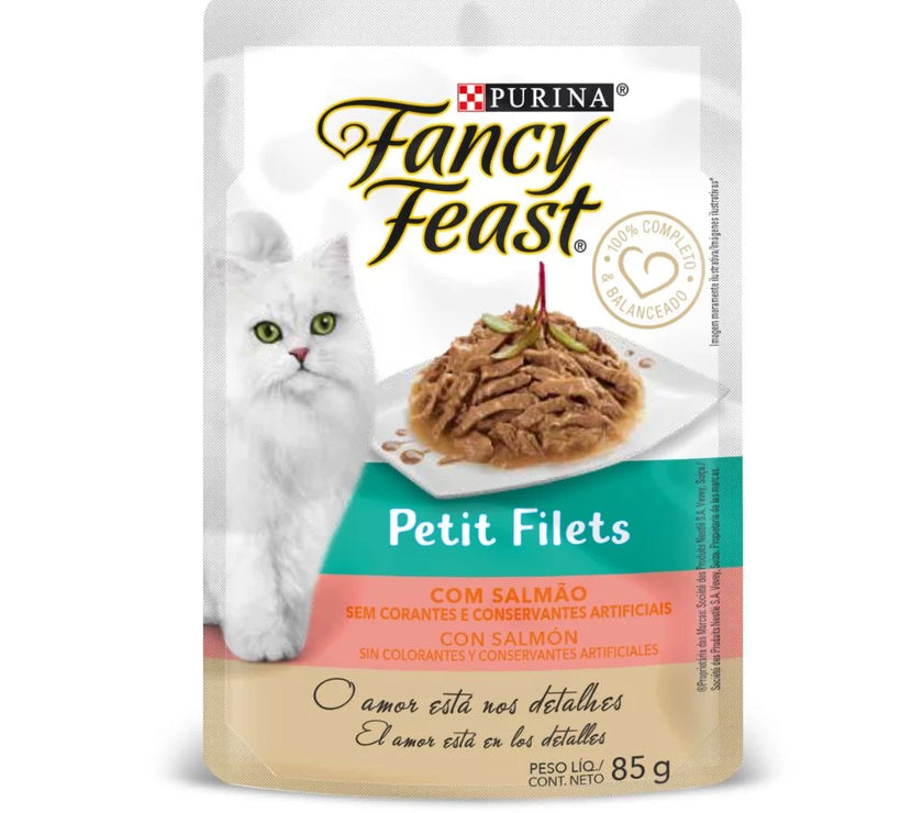 Fancy Feast Petit Filets Salmón X 85GR
