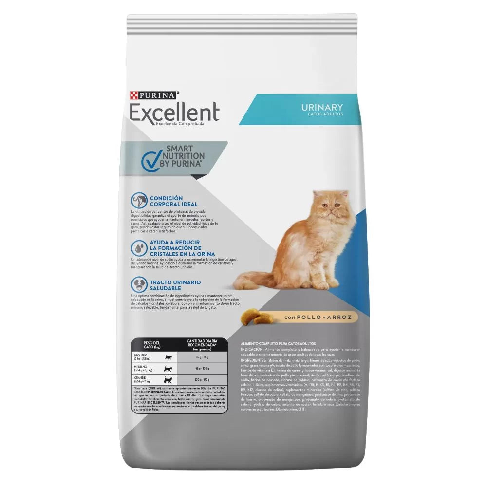Alimento Purina Excellent Para Gato - Cuidado Urinario x 1 Kg