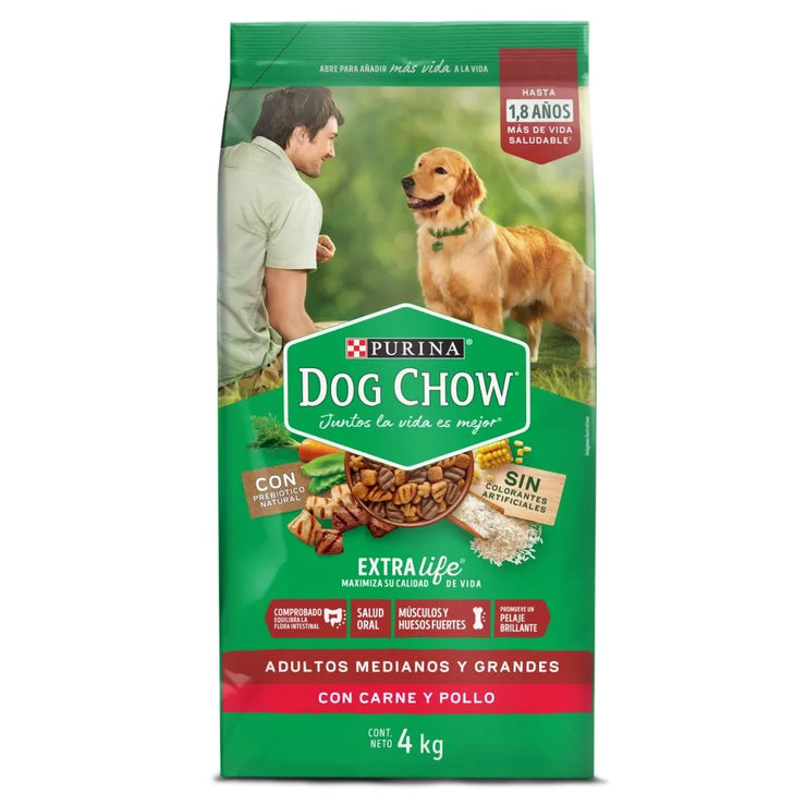 Comida Para Perro Dog Chow Adulto Medianos Y Grandes