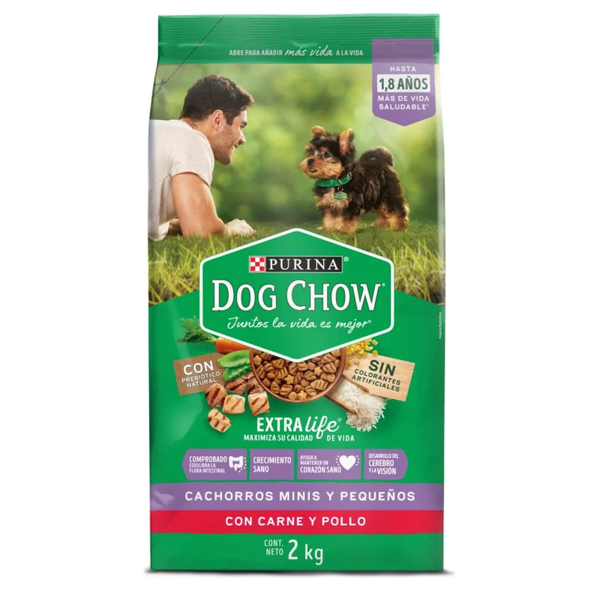 Comida Para Perro Dog Chow Cachorro Minis Y Pequeños