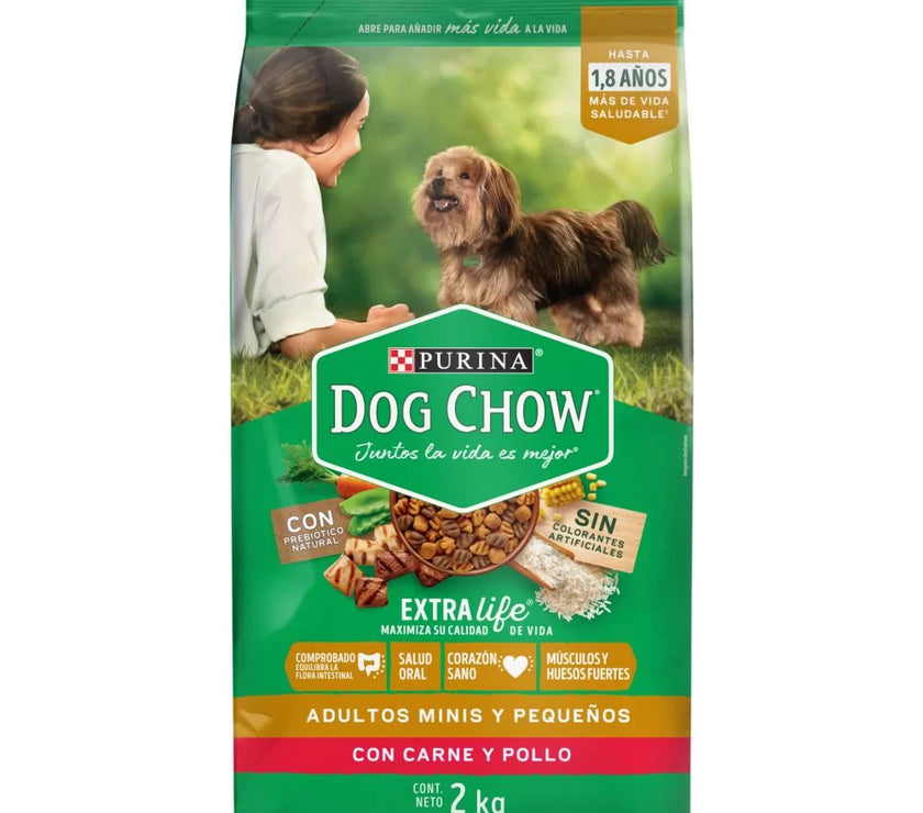 Comida Para Perro Dog Chow Adulto Minis Y Pequeños