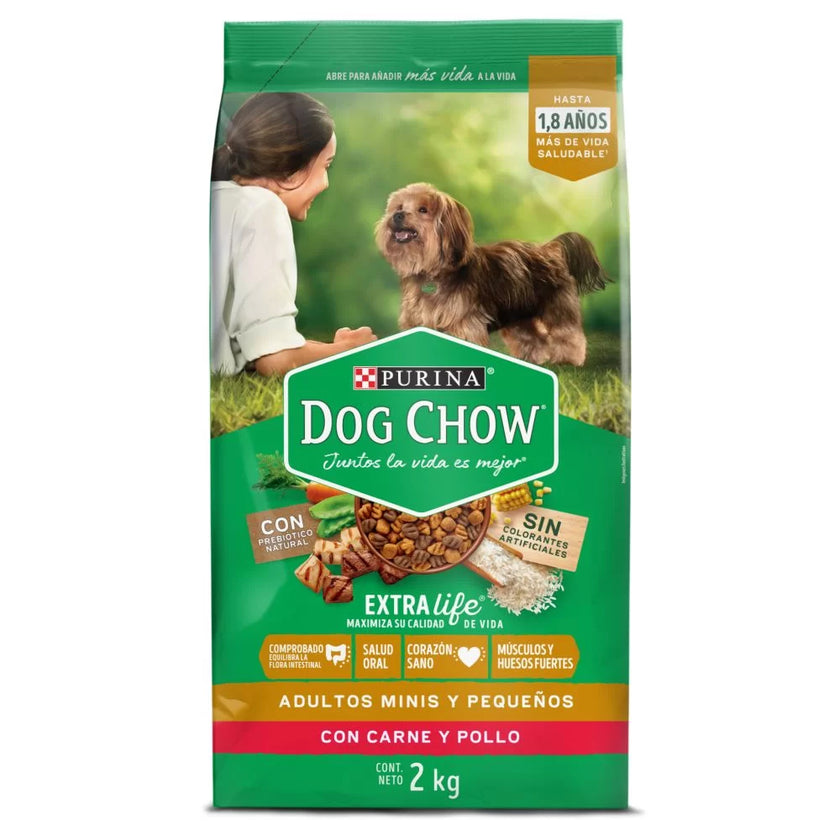 Comida Para Perro Dog Chow Adulto Minis Y Pequeños