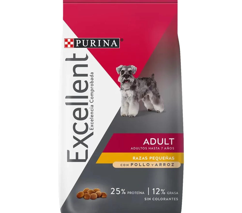 Comida Para Perro Adulto Razas Pequeñas Purina Excellent X 3Kg