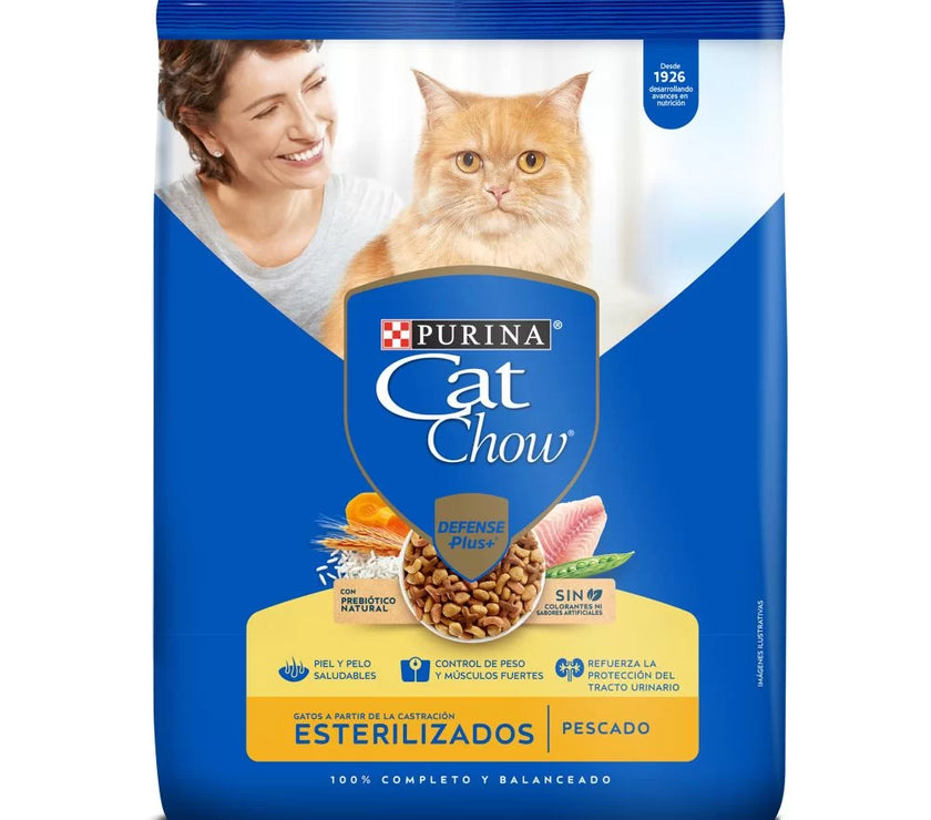Alimento Para Gatos Purina Cat Chow Esterilizados x 1,5Kg