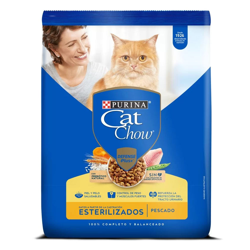 Alimento Para Gatos Purina Cat Chow Esterilizados x 1,5Kg