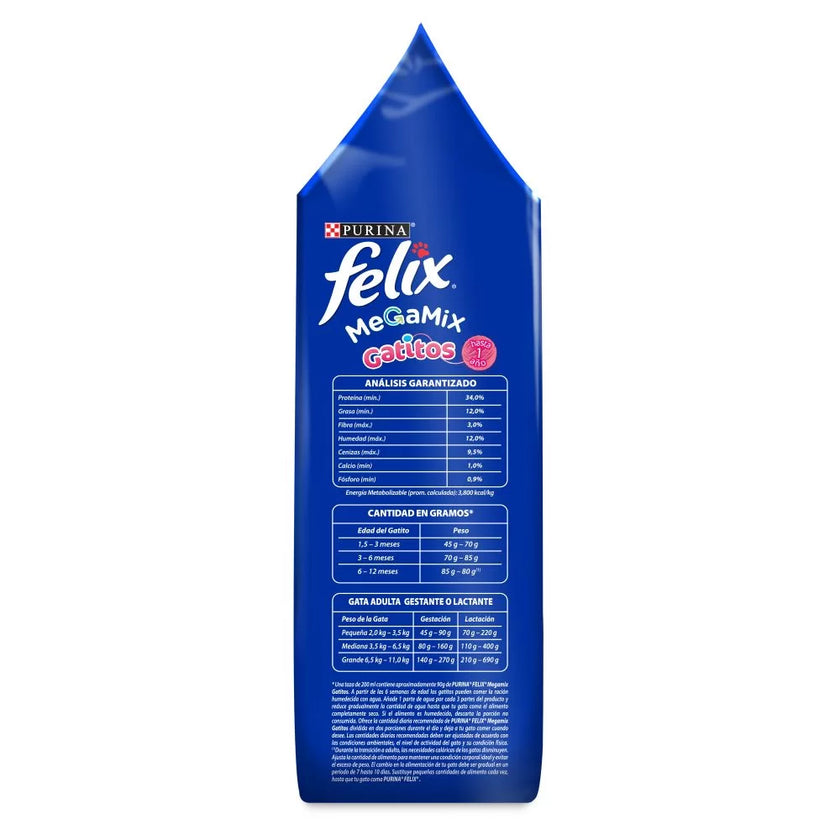 Alimento Para Gatitos Purina Felix Megamix x 1,5Kg