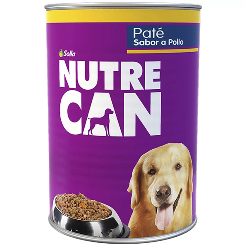 Comida Húmeda Para Perro Nutrecan Sabor A Pollo  X 300 GR