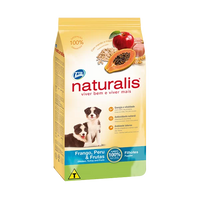 Comida Para Perro Cachorro Naturalis Pollo Pavo Y Frutas 2Kg
