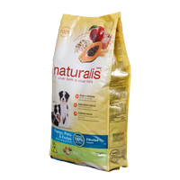 Comida Para Perro Cachorro Naturalis Pollo Pavo Y Frutas 2Kg