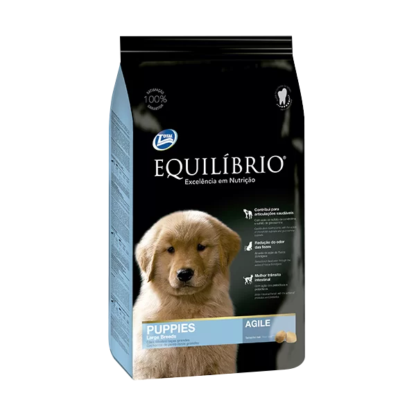 Comida Para Perro Equilibrio Filhote Razas Grandes 15Kg