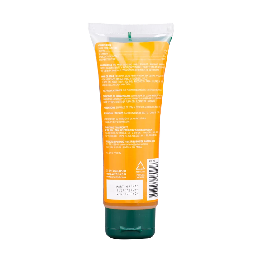 Gelopan Perros 100Gr Relajante Muscular