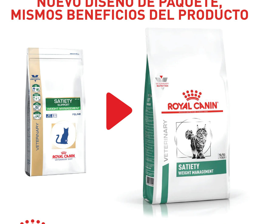 Alimento Royal Canin Vhn Satiety Felino 1.5Kg