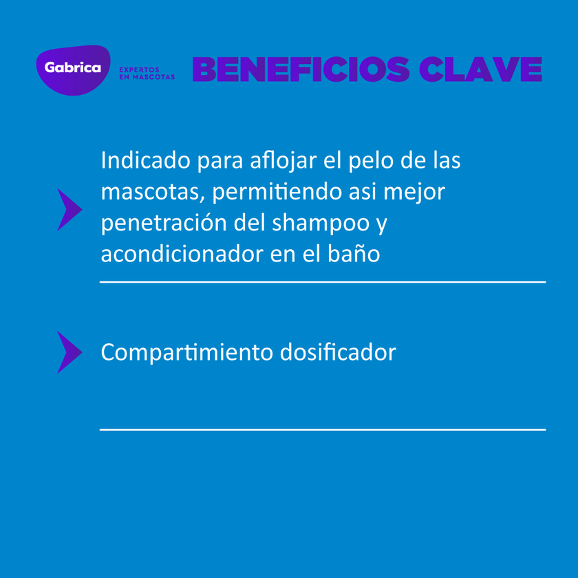 Furminator Cepillo De Baño Perro-Gato