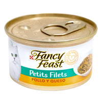 Comida Húmeda Fancy Feast Petits Filets Pollo Y Queso X85 GR