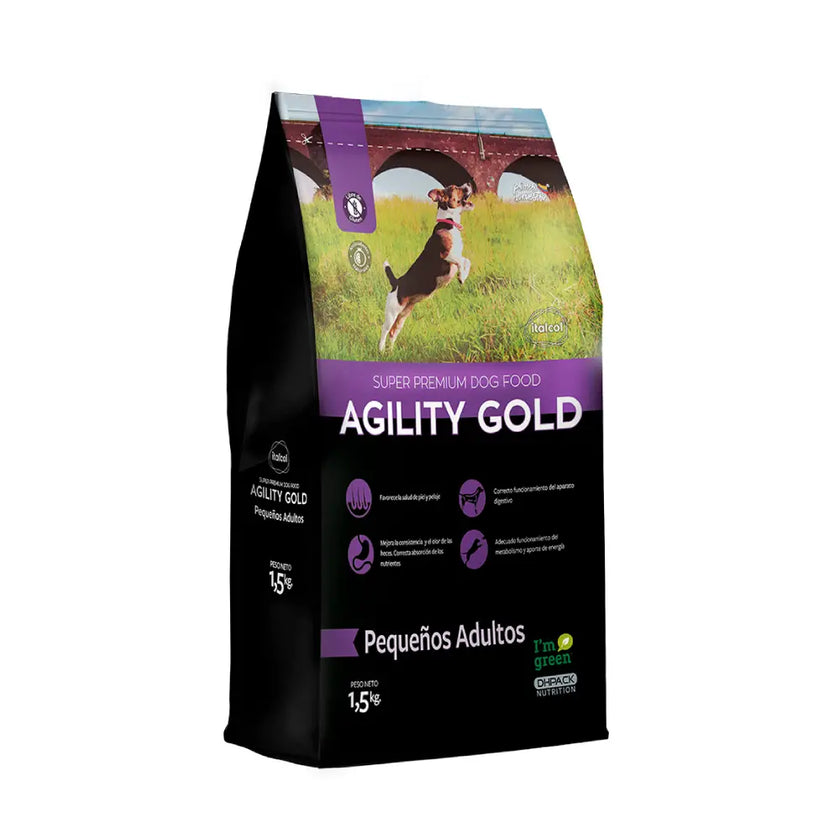 Agility Gold Pequeños Adultos 1.5 kg a 7 kg