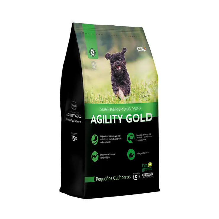 Agility Gold Pequeños Cachorros 1.5 kg a 8 kg